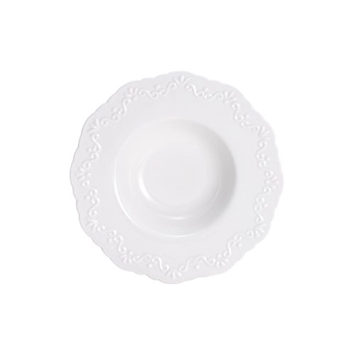 Cj.4 Pratos Rojemac 13cm Porcelana P/espaguete
