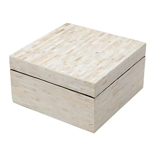 Caixa Quadrada Mop 3073 Bege Bon Goumert