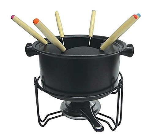 Jg.fondue Ferro Fundido Esmaltado Rojemac 10 Pecas