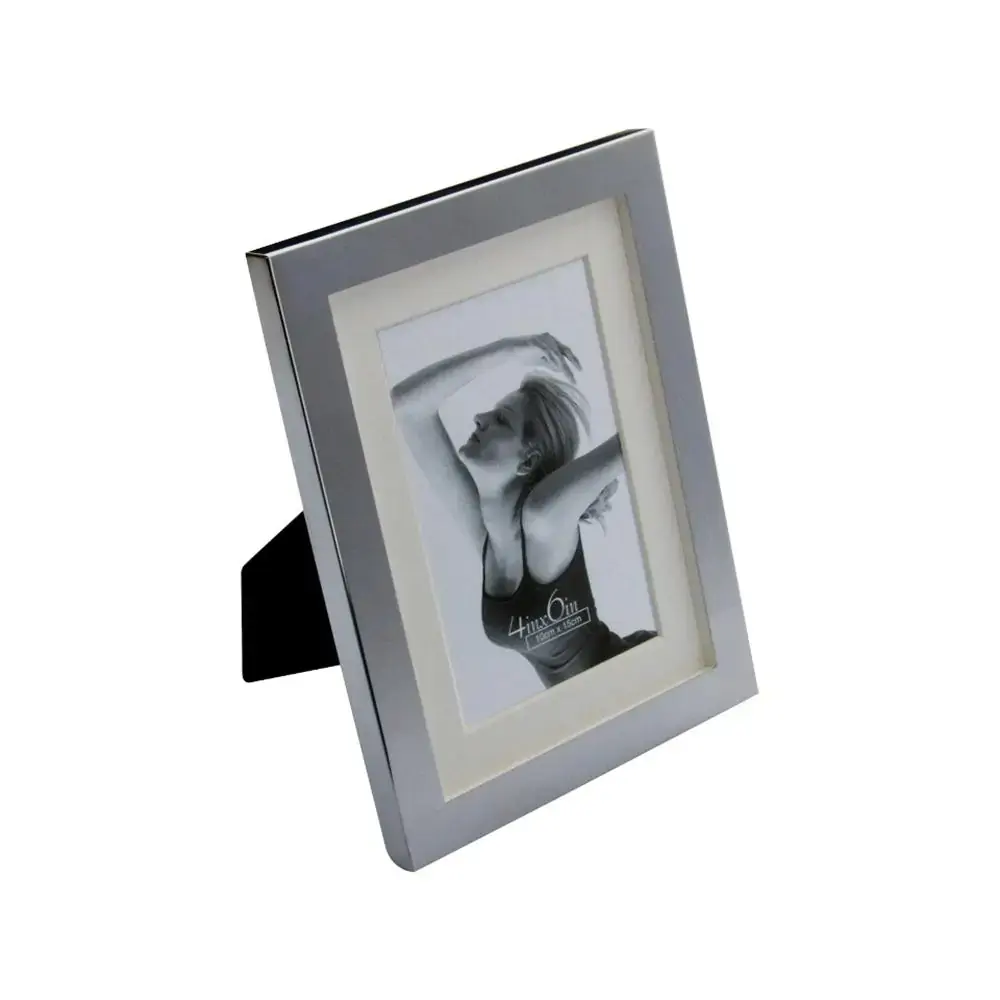 Porta Retrato Prestige Prateado 13 x 18 cm