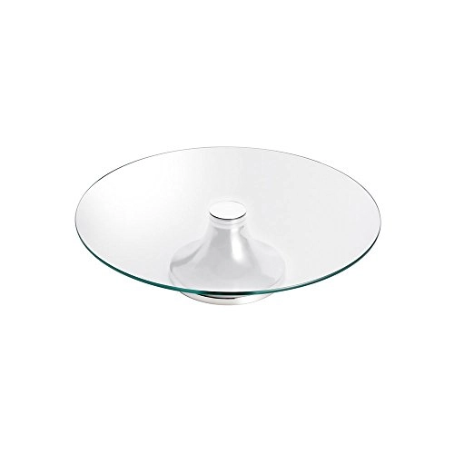 Prato Giratório para Bolo Monaco com Suporte em Inox 40cm Wolff