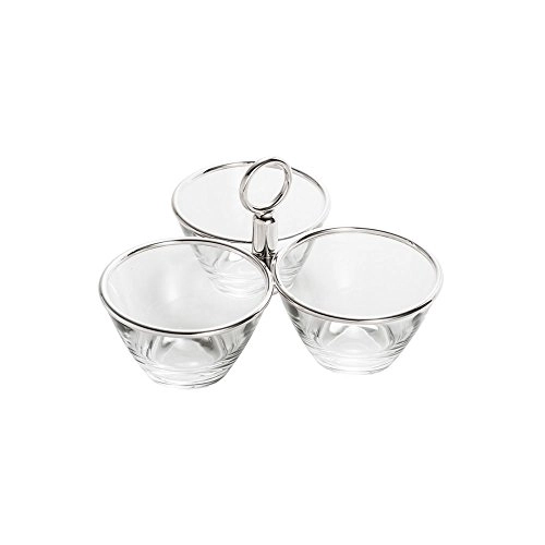 Petisqueira Tripla Wolff Planet Inox