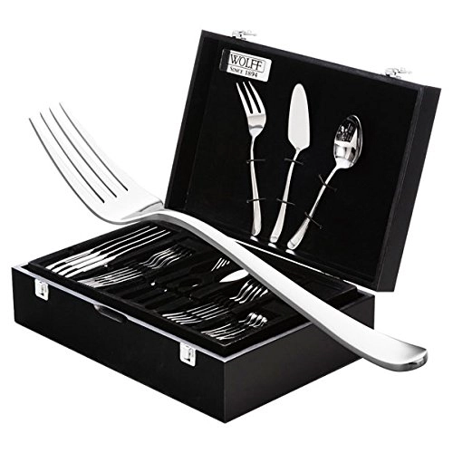 Jg.faqueiro Rojemac 51 Pcs Oxford Caixa.madeira Luxo