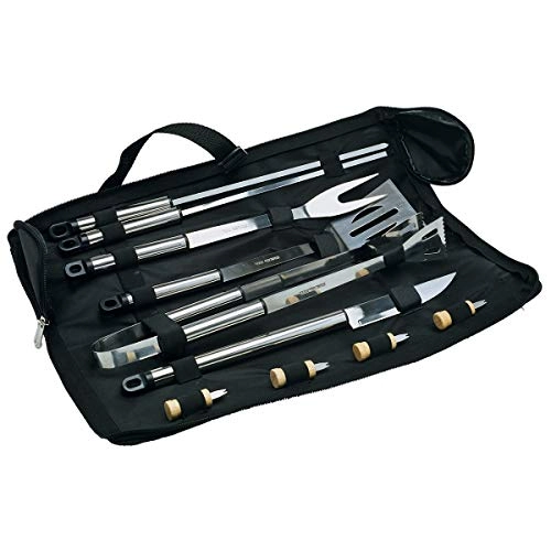 Jg.churrasco Rojemac 10 Pcs Cabo Madeira