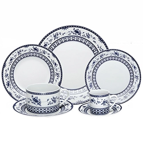 Jg.jantar Rojemac 42 Pcs Porcelana Regina Azul