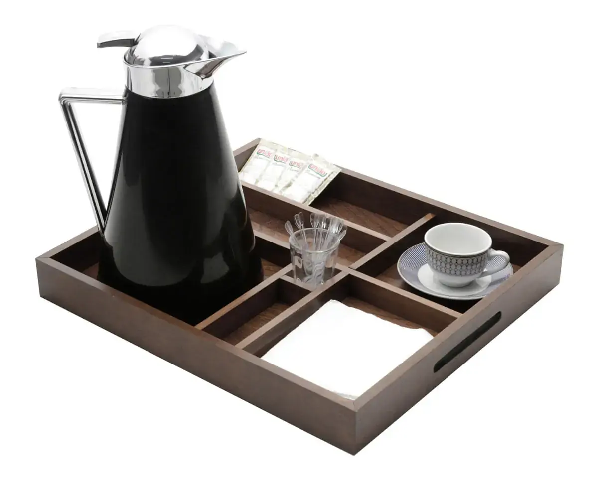 Bandeja Madeira Organizadora 39x34x5cm 12769 Rojemac