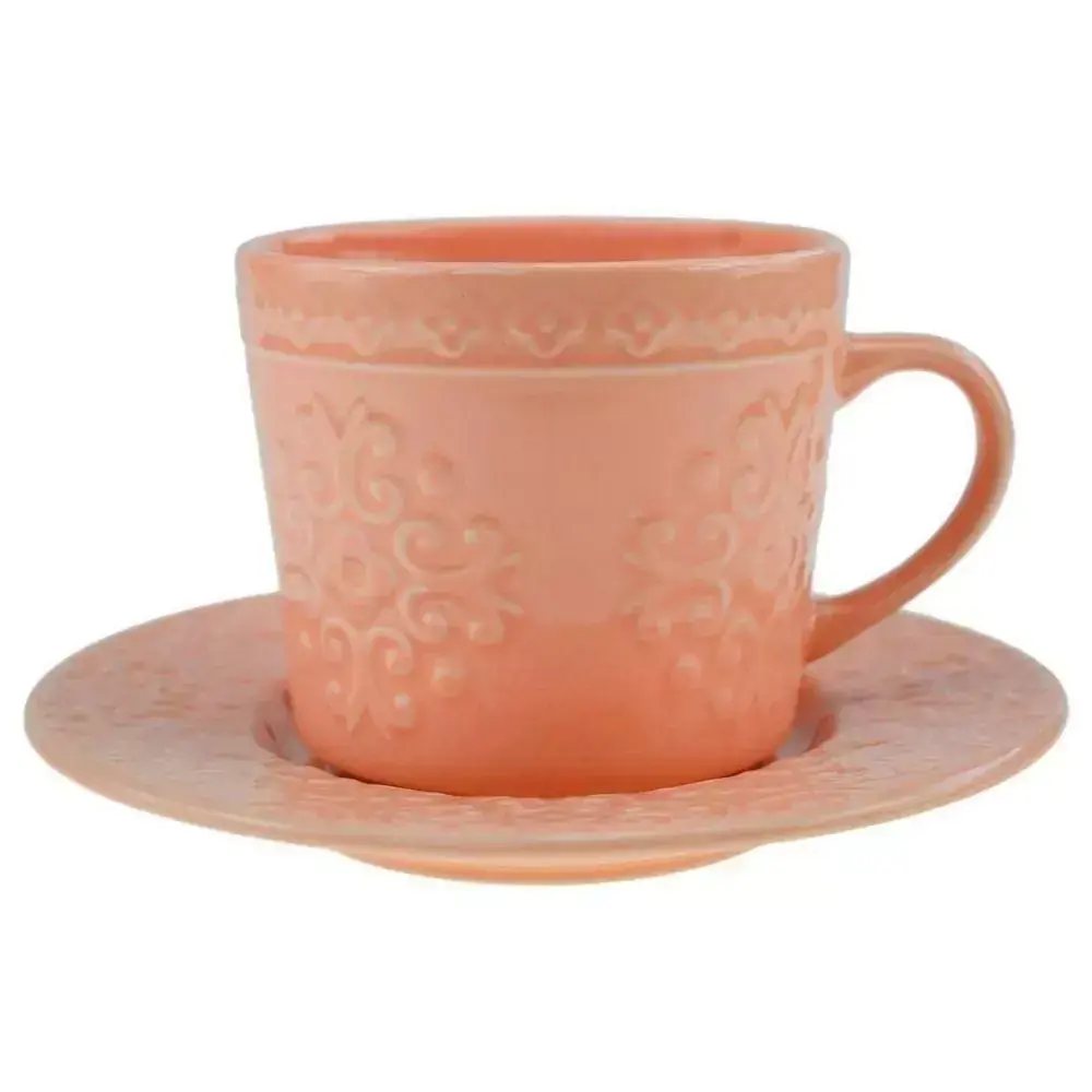 Conjunto 4 Xícaras De Chá 250ml De Porcelana - Rojemac