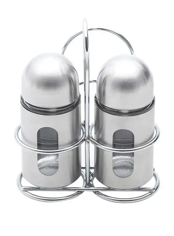 Cj Saleiro Pimentiero Aco Inox 3pcs 25798 Rojemac