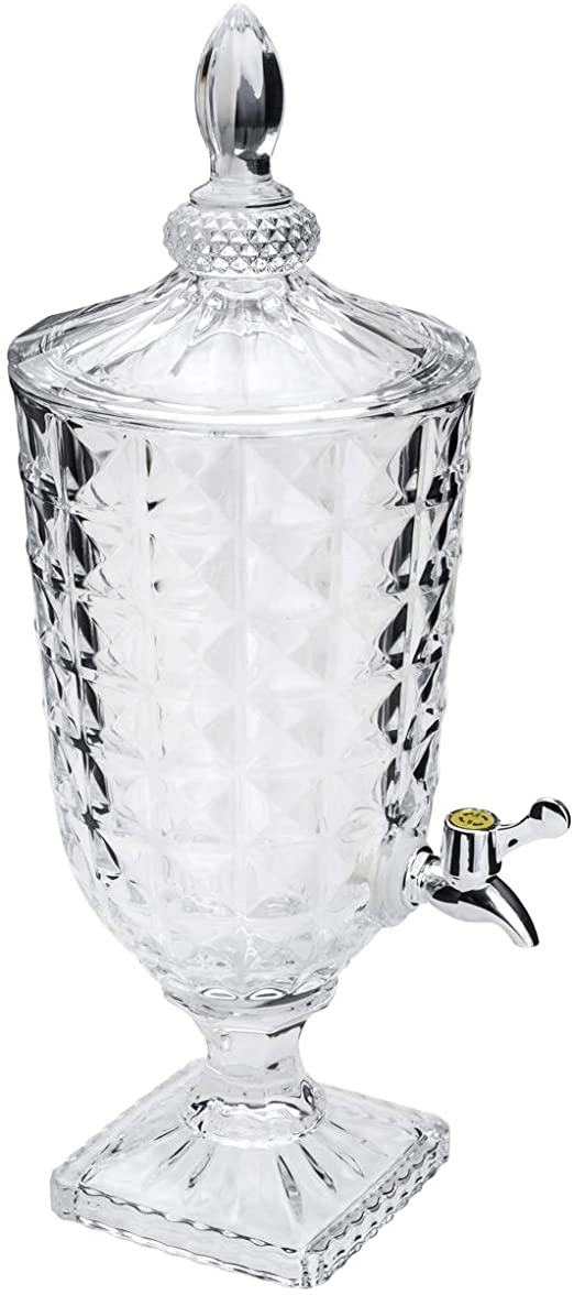 Dispenser/suqueira Cristal Ecologico Livre De Chumbo C/pe Diamant 3l
