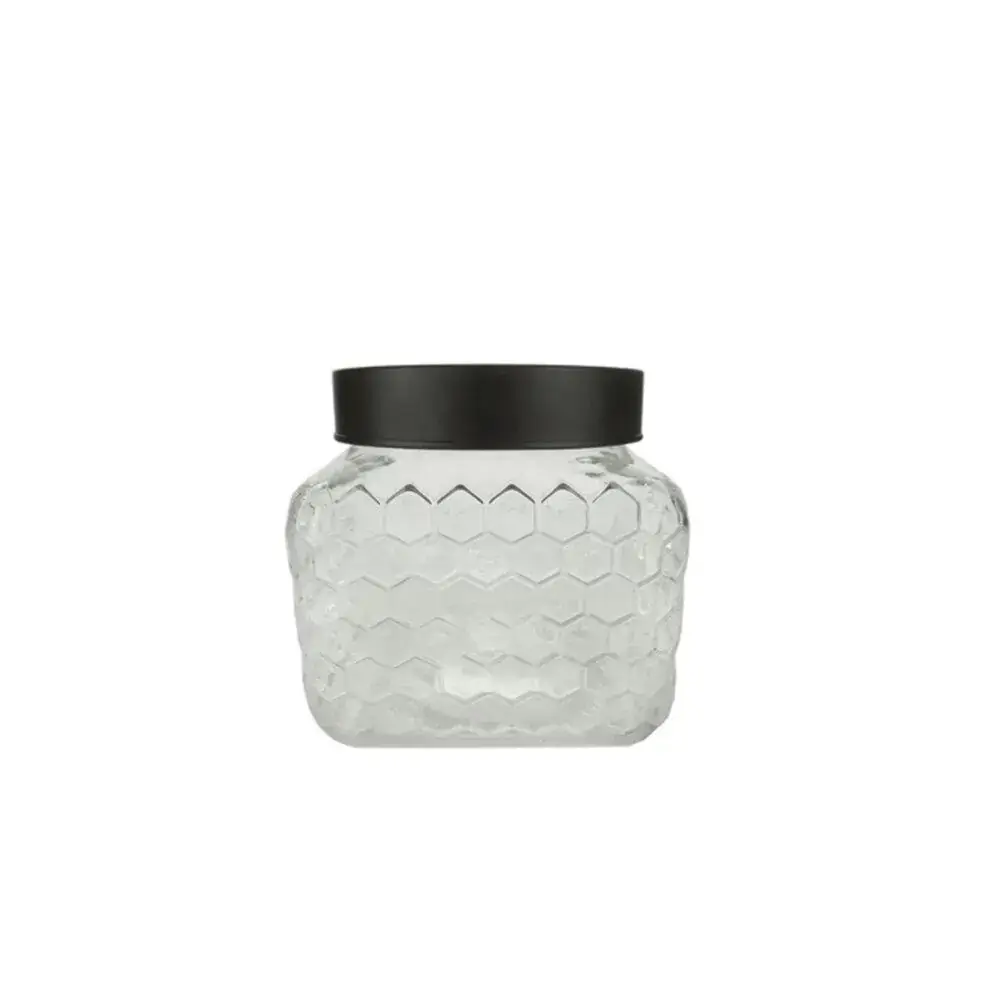 Pote com Tampa Bon Gourmet Colméia 13 x 13 cm