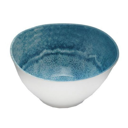 Cod:61942 Rojem Ld:0 Saladeira Melamina Aqua Azul 25cm 27790