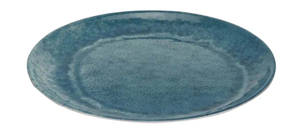 Prato Raso Melamina Aqua Azul 27cm 27791 Rojemac