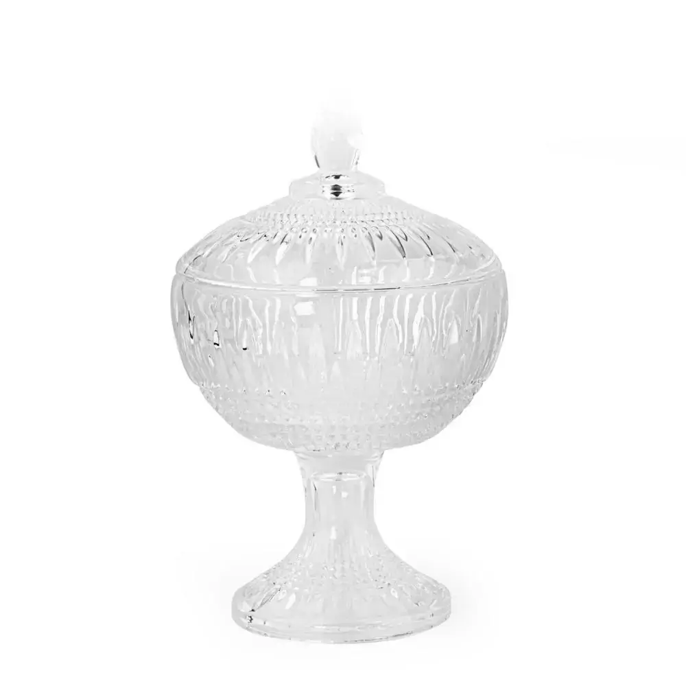 Potiche Decorativo Cristal C/pe Queen 14x22cm
