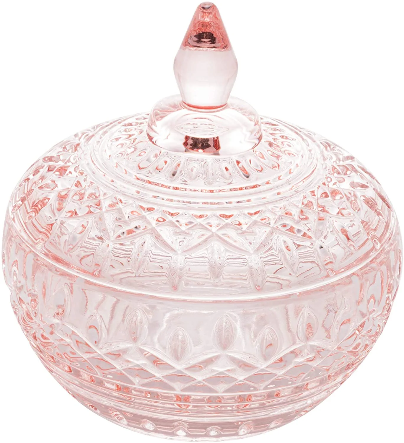 Potiche Wolff Decor Cristal Lys Rosa 11x12cm Un