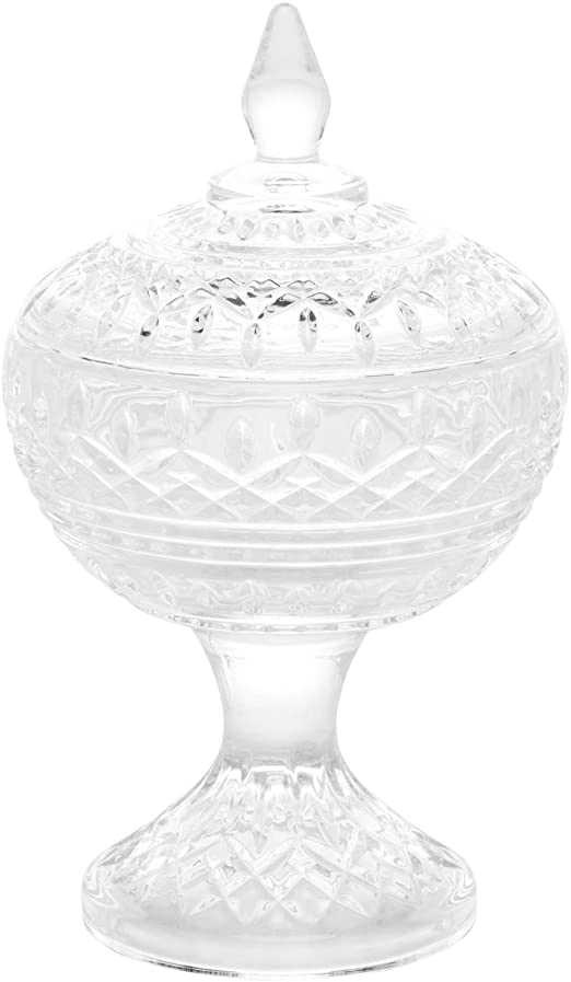 Potiche Cristal Lys 11x18cm