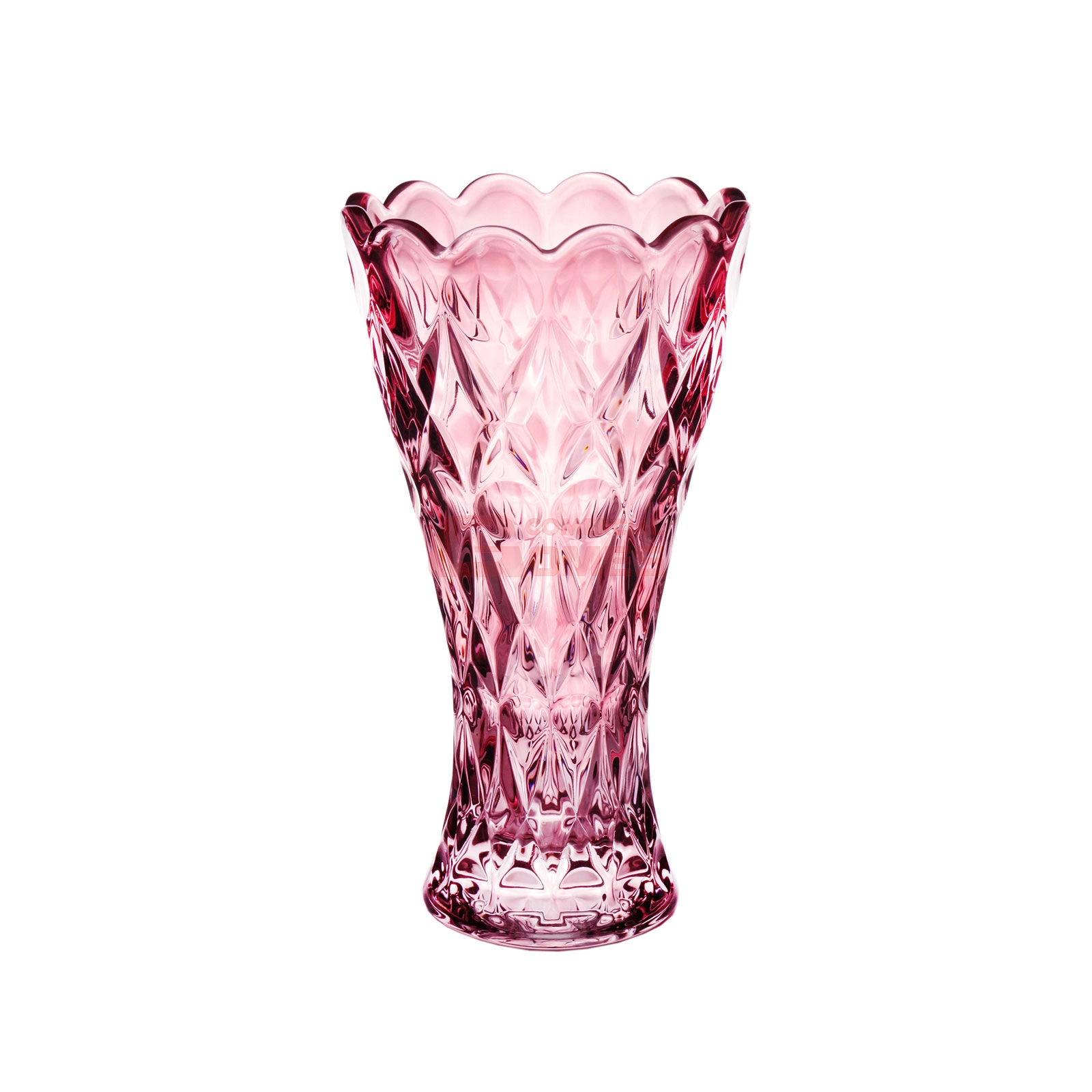 Vaso Wolff Cristal Angel Roxo 8x14cm Un