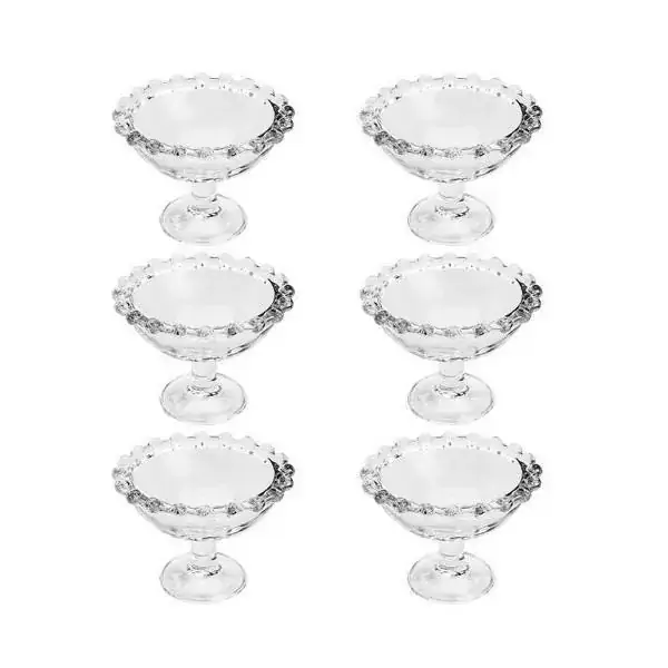 Conjunto de Taças para Sobremesa Pearl 6 Peças WOLFF 28390