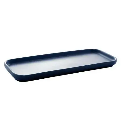 Conjunto de Travessas Nórdica Bon Gourmet Azul Escuro em Porcelana - 28620