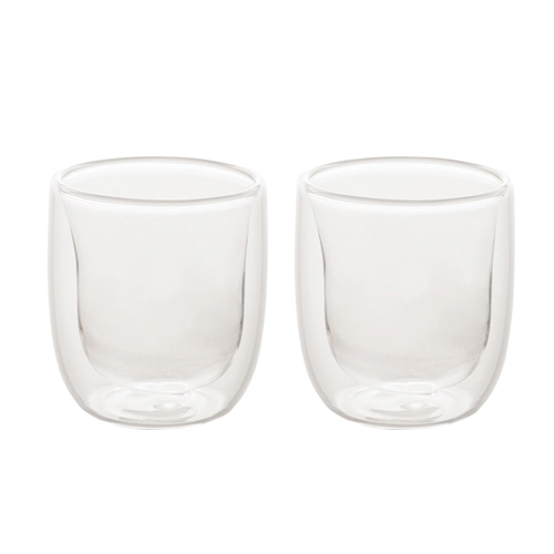Cj 2 Copos P/cafe Dupla Parede Resist Calor 100ml