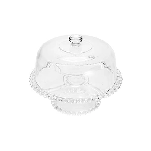 Prato para Bolo Pearl Cristal 31cm Rojemac