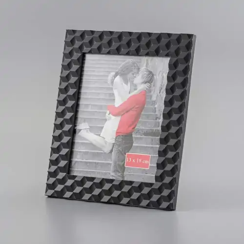 Porta Retrato Rojemac 13x18cm Plastico Preto