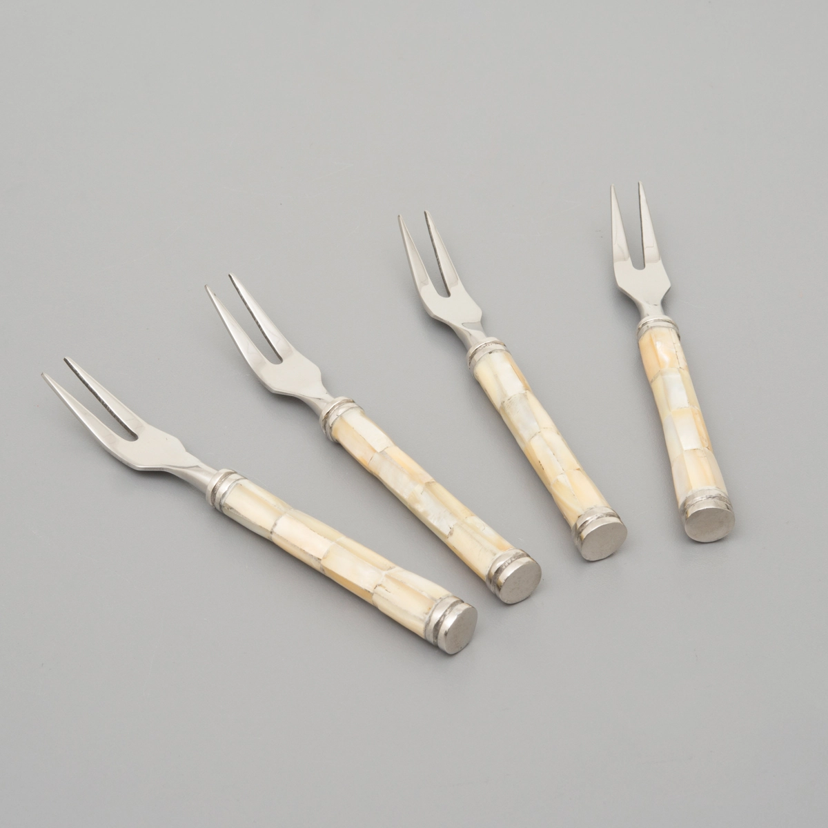 Cj.4 Pcs Rojemac Garfos Inox Cabo Madre Perola