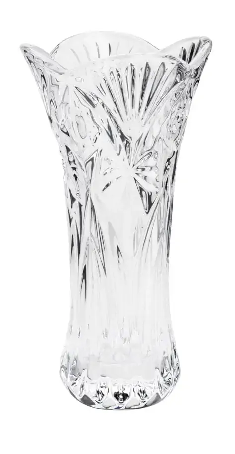 Vaso Vidro Royal 35261 20cm Petals