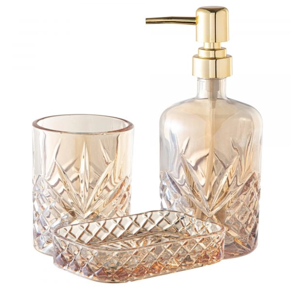 Cj Royal 3pc Vd P/banheiro Minsk Ambar Un
