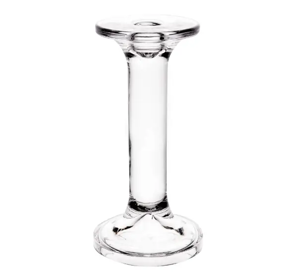Castical Para Vela De Vidro Creta 9cm X 9cm X 18,5cm