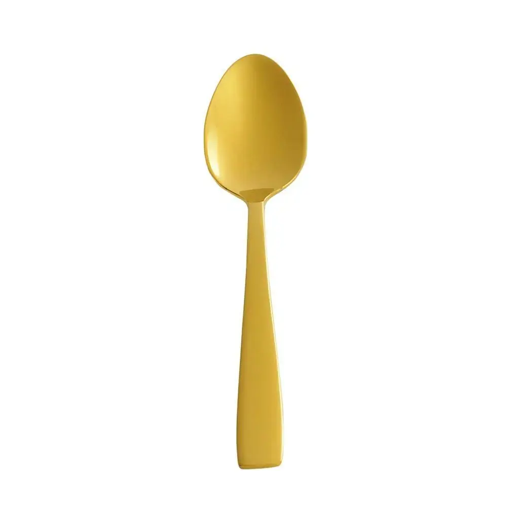 Cj.6 Colheres Wolff Inox P/cafe Pisa Dourado