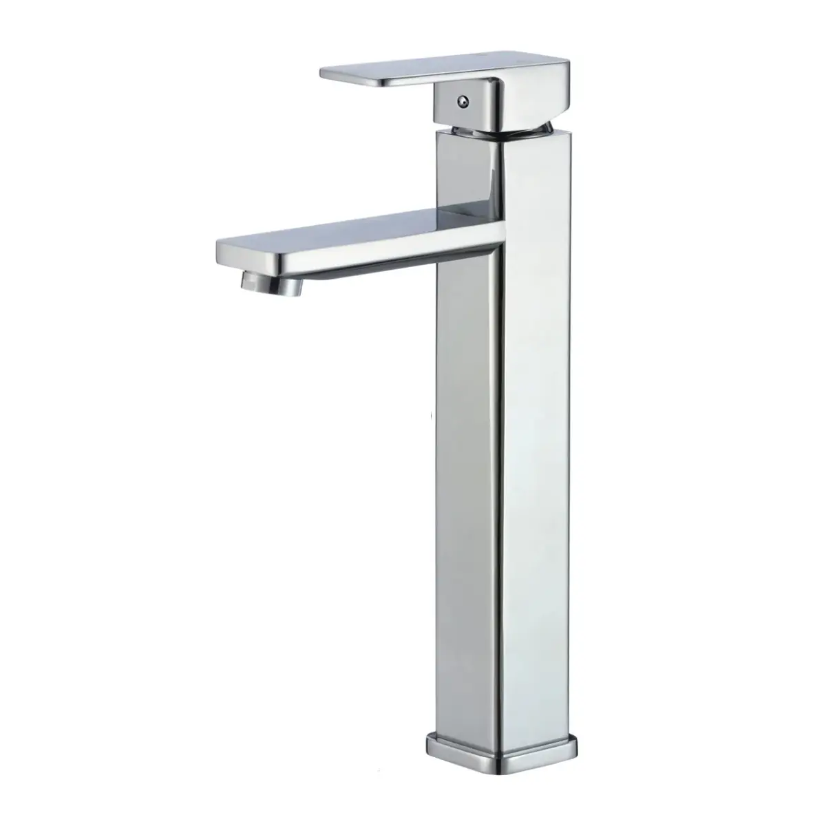Torneira Monocomando Misturador Bica Alta Lavatorio Banheiro Metal Cromado