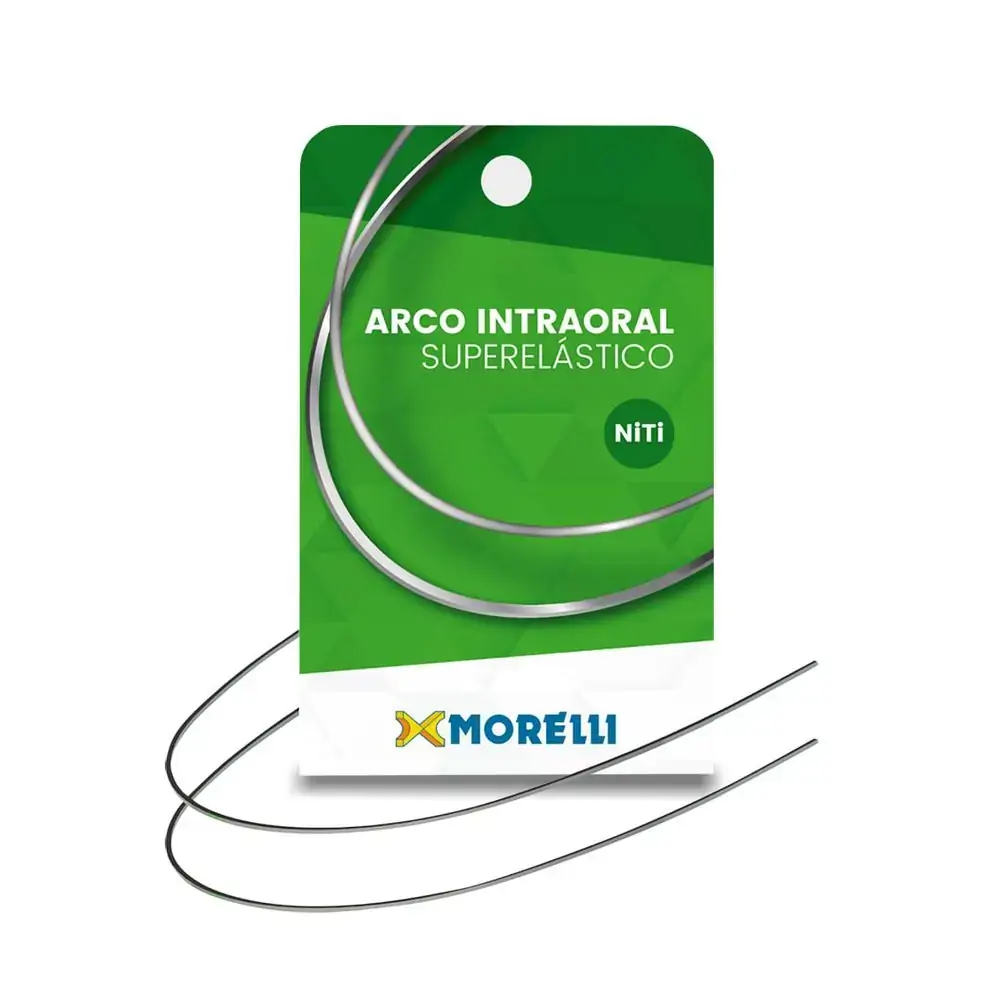 Arco Niti Superelástico Medio Retangular - Morelli - 019x025 (Cód. 26.2739)