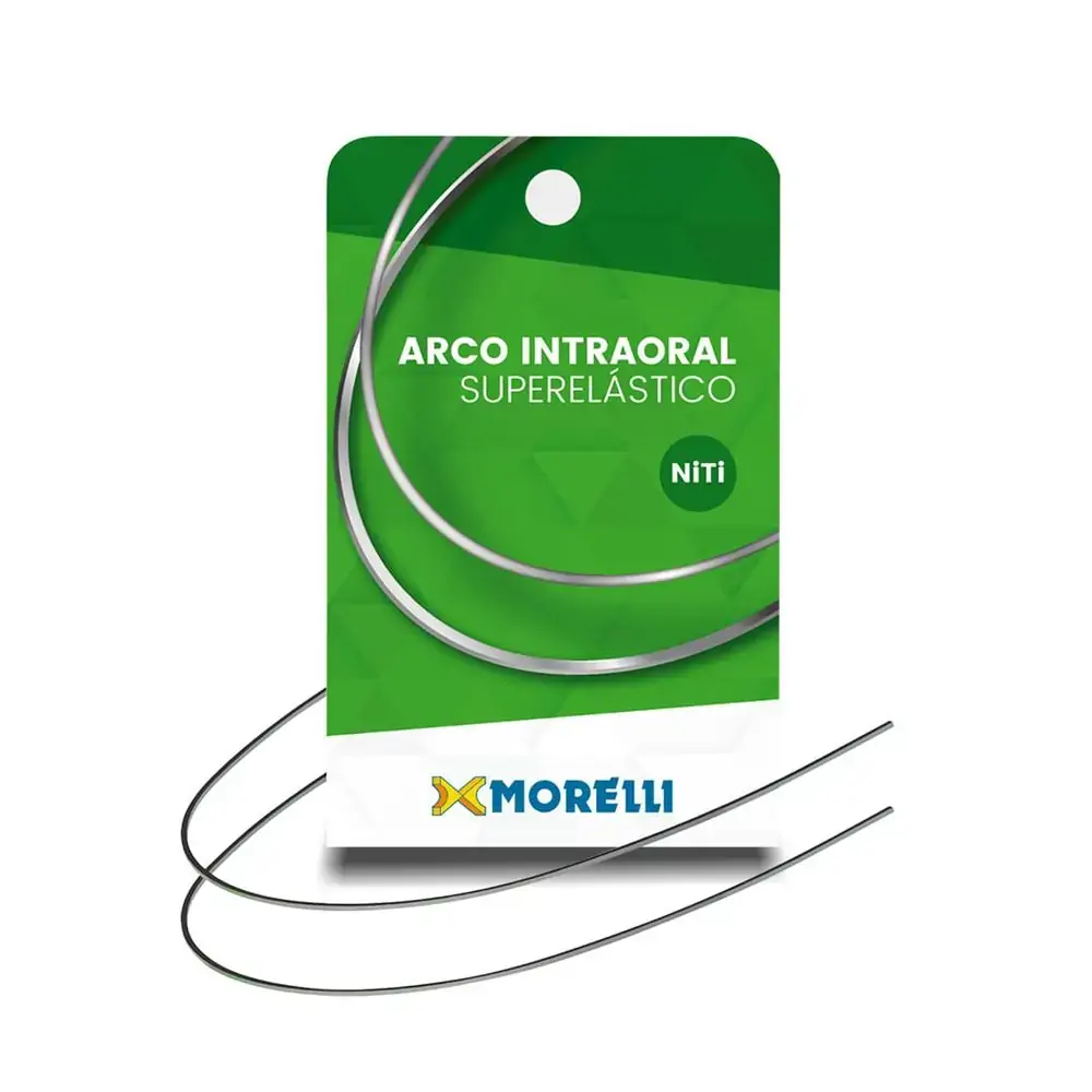 50.62.015 Arco Intraoral Superelástico Grande Niti Retangular 0,53x0,63mm (.021