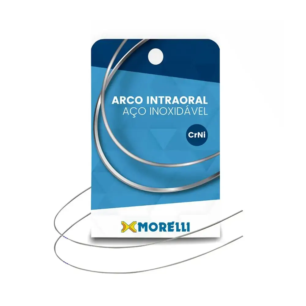 Arco de Aço CrNi Redondo - Morelli - Superior 018 (Cód. 26.2424)