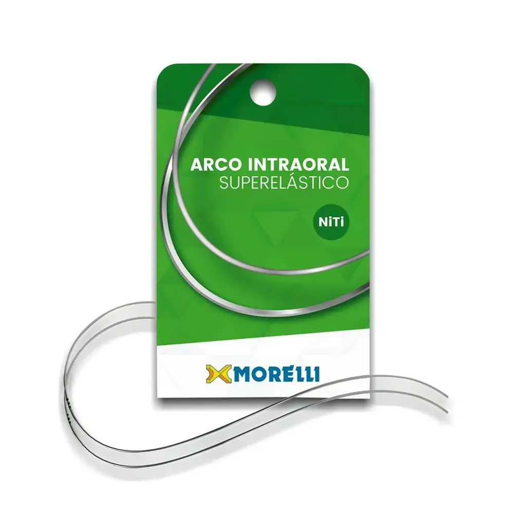 50.60.023 Arco Intraoral Curva Reversa-Spee Superelástico Grande Niti Redondo 0,40mm - Morelli
