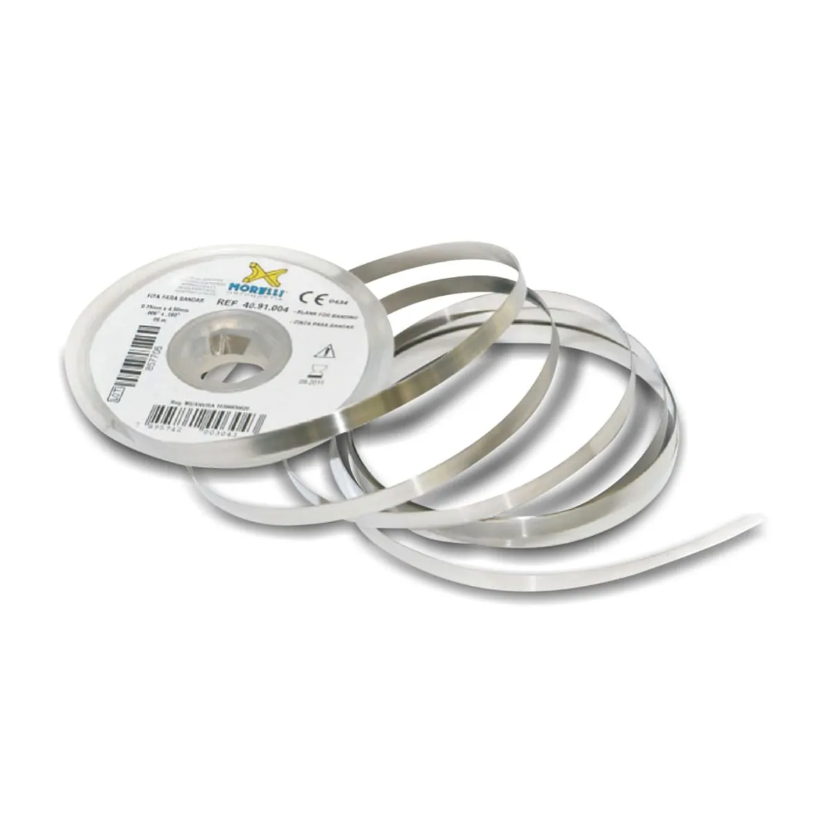 40.91.003 Fita Para Bandar 0,10mm Esp. X 4,50mm Larg. - Morelli