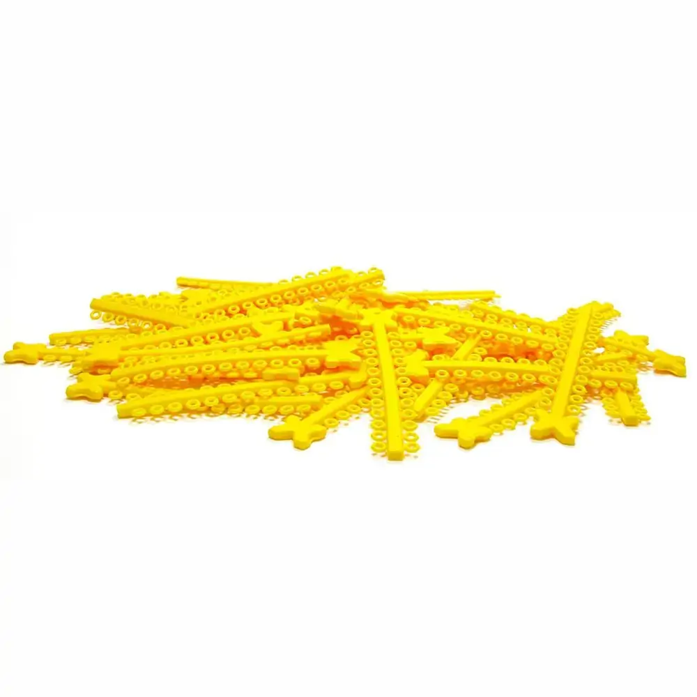 60.06.104 Elástico Ligadura Modular Amarelo - Morelli