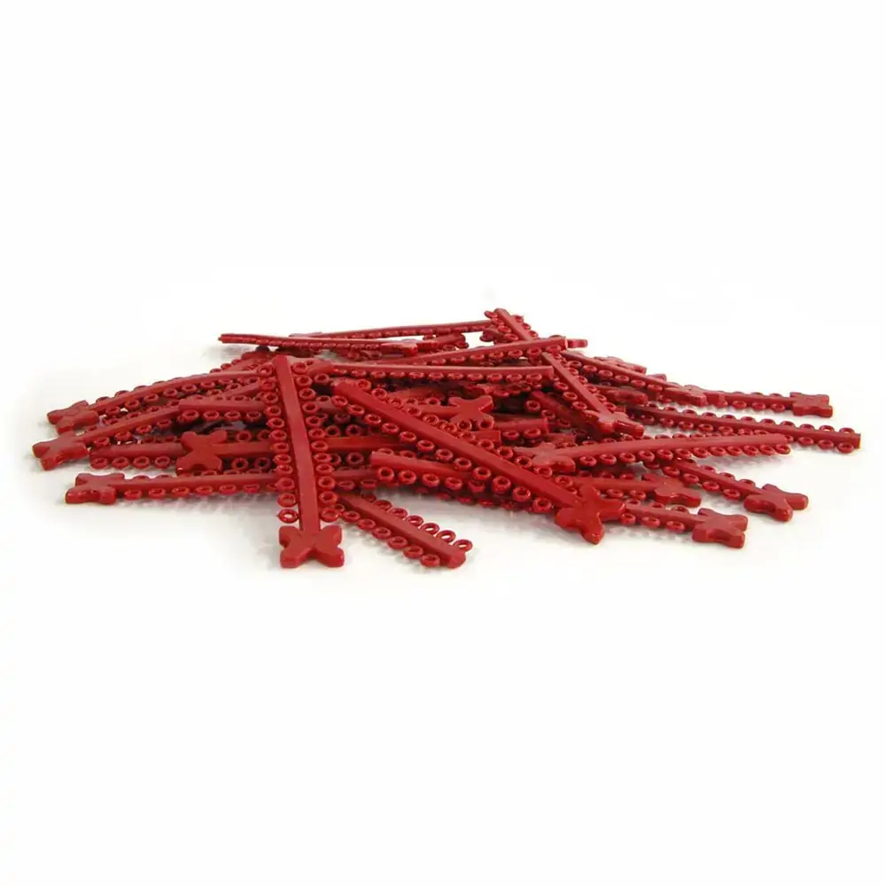 60.06.109 Elástico Ligadura Modular Vermelho - Morelli