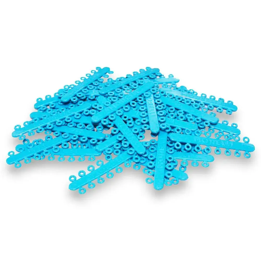 Elástico Separador Modular Azul Claro 4.0mm - Morelli - 25.7555