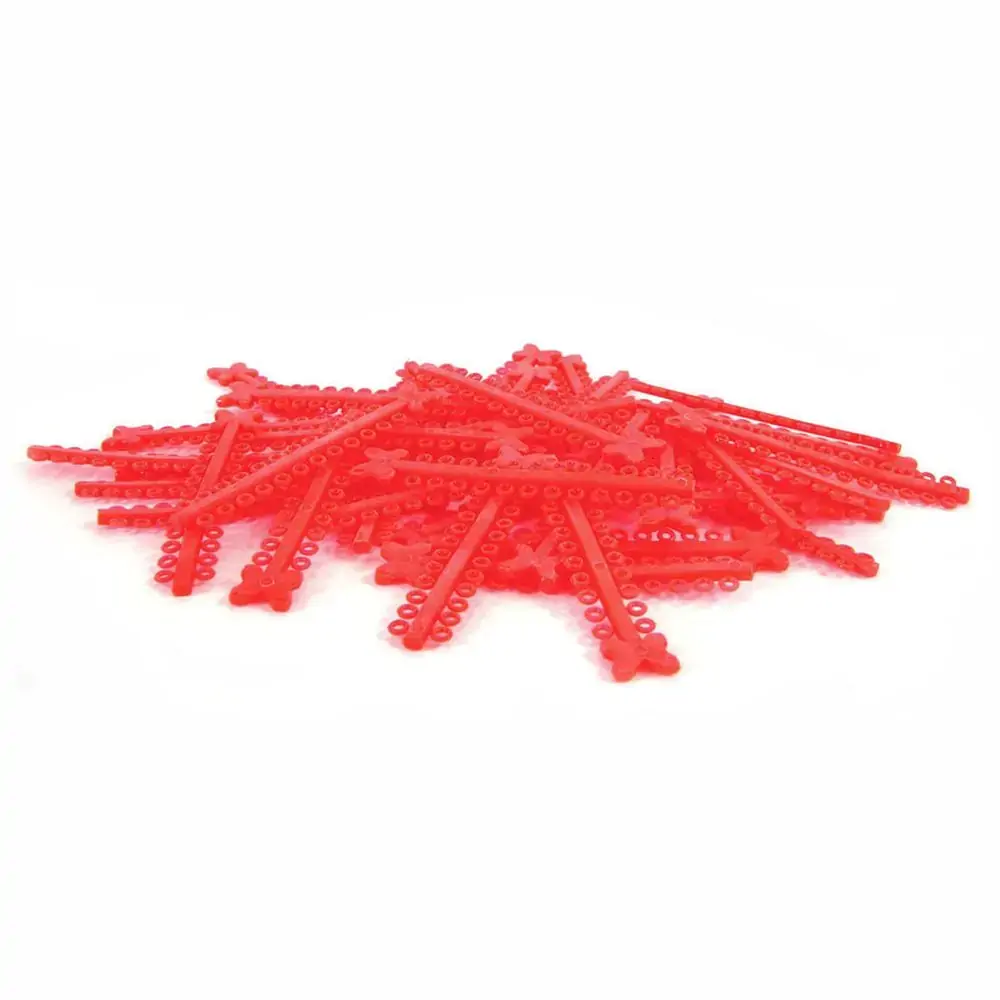 60.06.151 Elástico Ligadura Modular Vermelho Cristal - Morelli