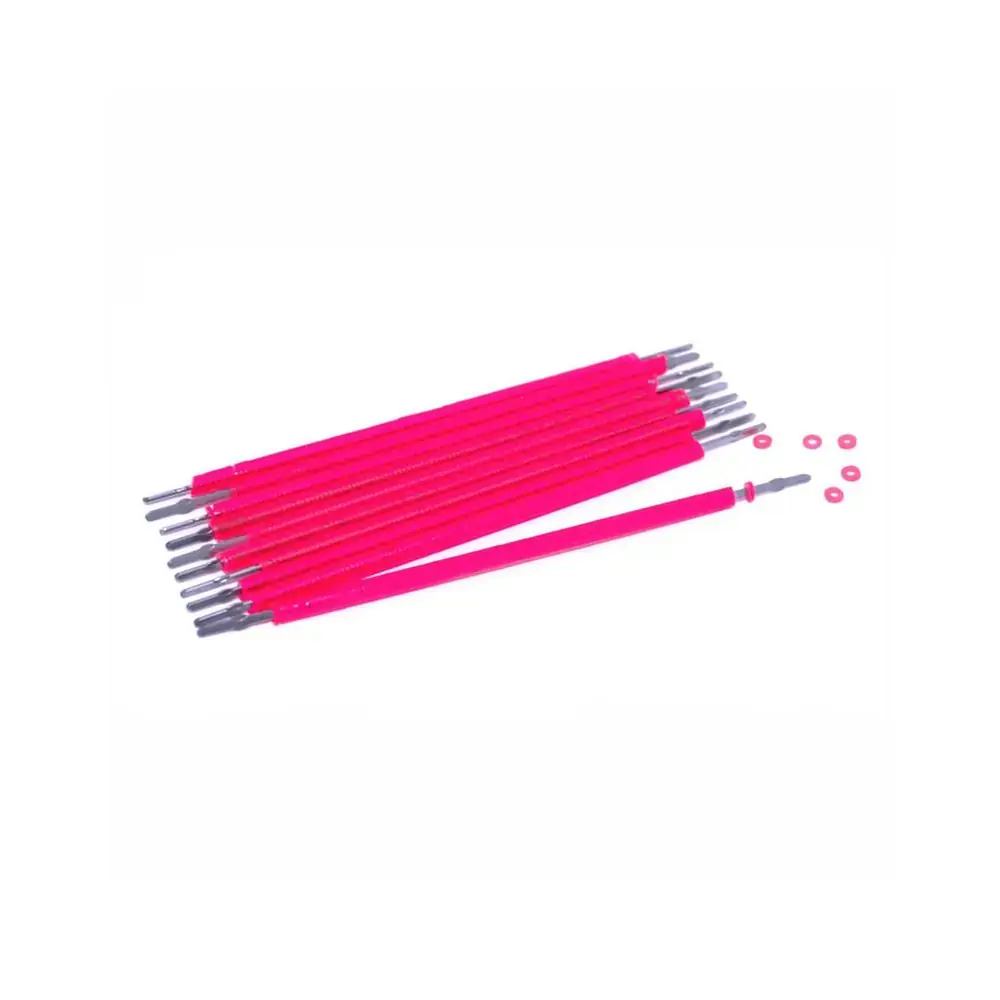 Elástico Ortodôntico Ligadura Bengalinha 1000un. Morelli Pink-Cristal