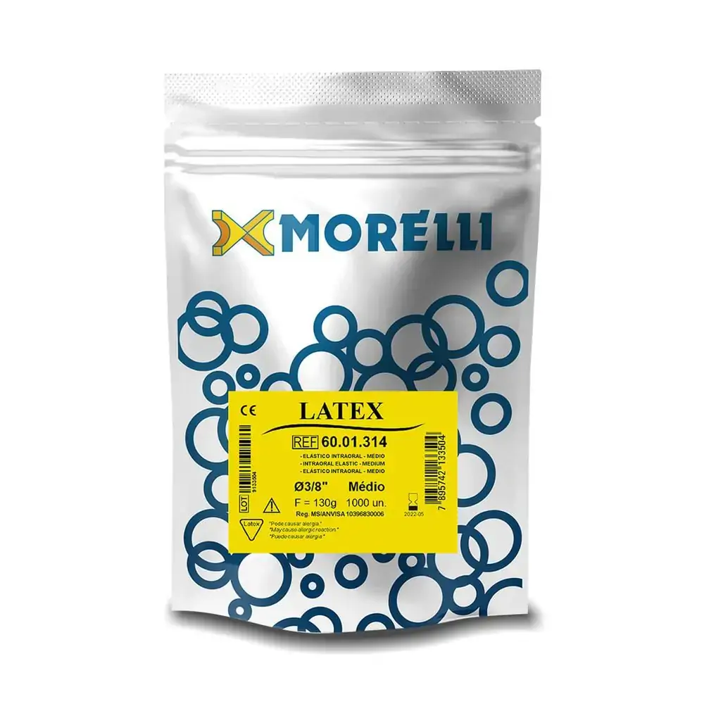 Elástico Intraoral Látex 3/8 - Morelli - 26.2439