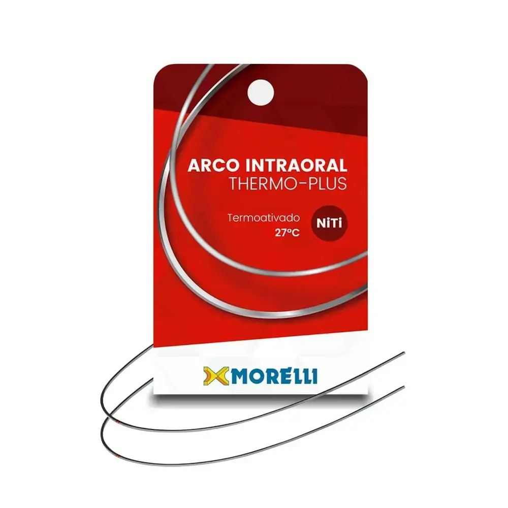 50.72.224 Arco Intraoral Thermo-Plus Médio Niti Retangular 0,40x0,55mm (.016