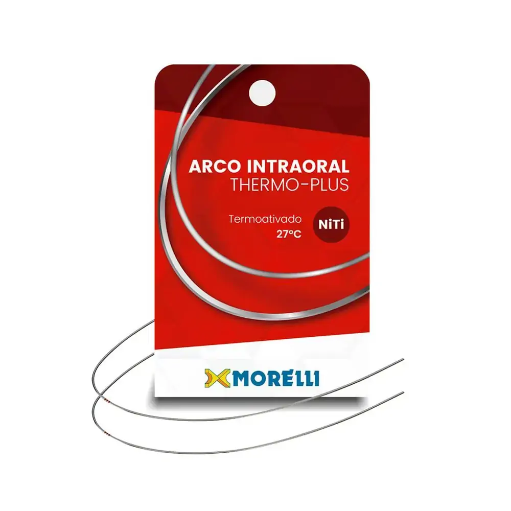 Arco NiTi Termoativado Thermoplus Quadrado - Morelli - Grande (Cód. 26.2731)