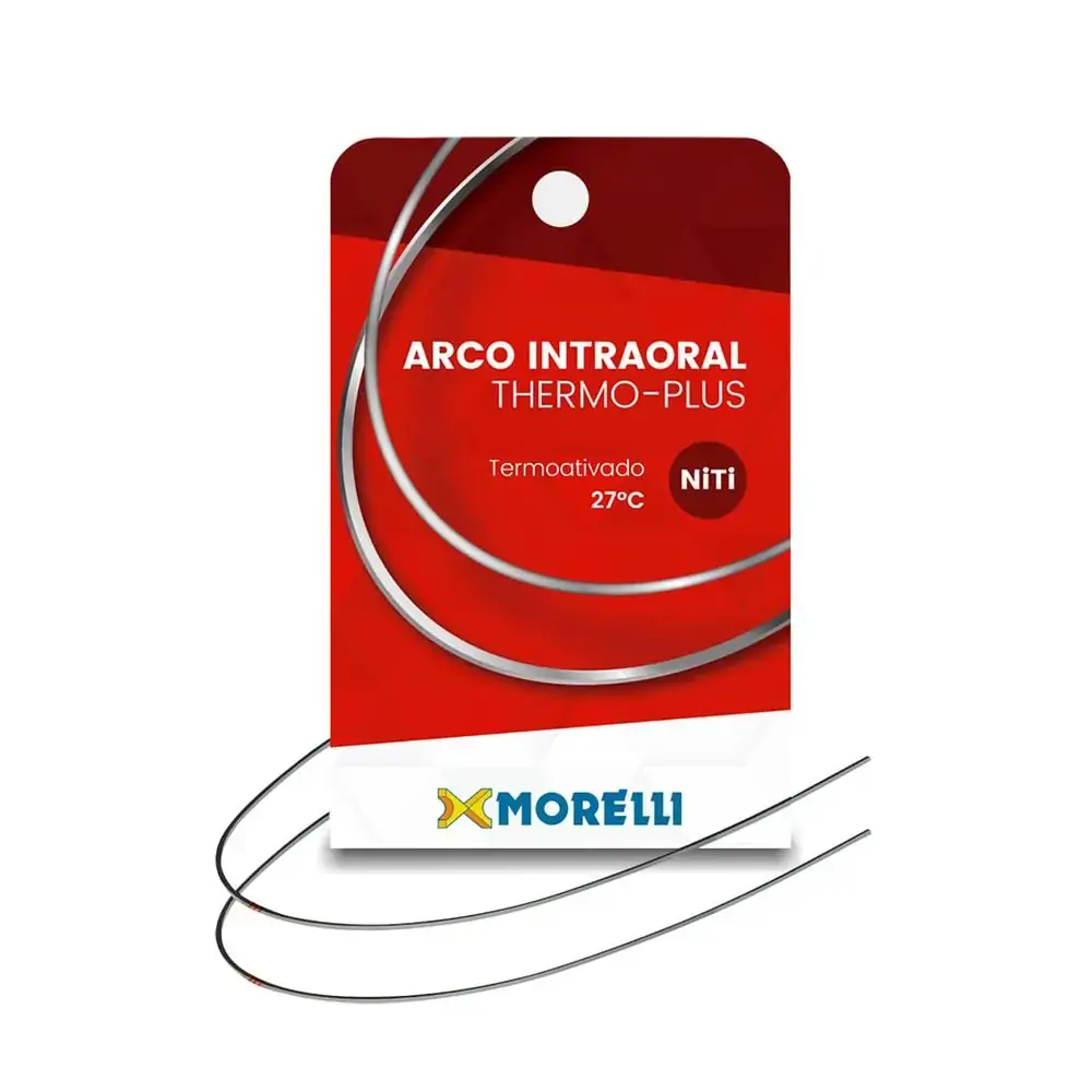 Arco Niti Termoativado Thermoplus Retangular - Morelli - 26.2741