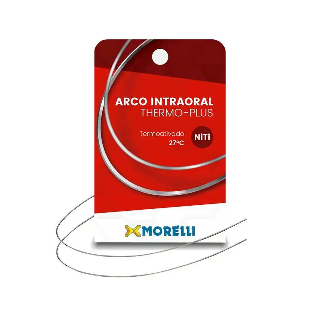 50.70.225 Arco Intraoral Thermo Plus Médio Niti Redondo 0,35mm (.014