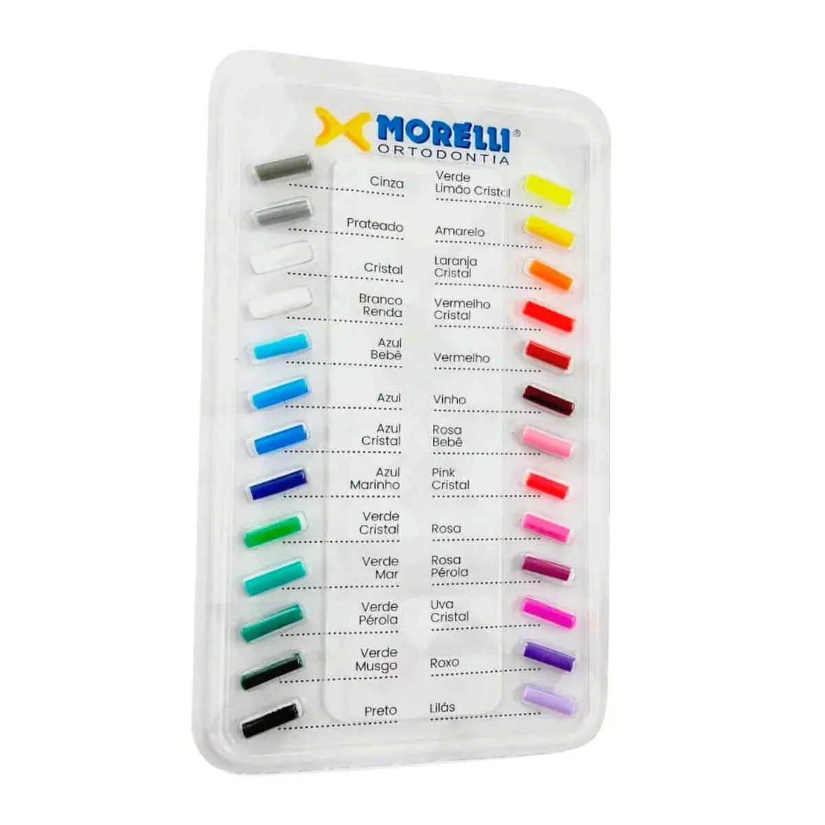 91.70.066 Mostruário de Cores para Ligaduras Elásticas - Morelli