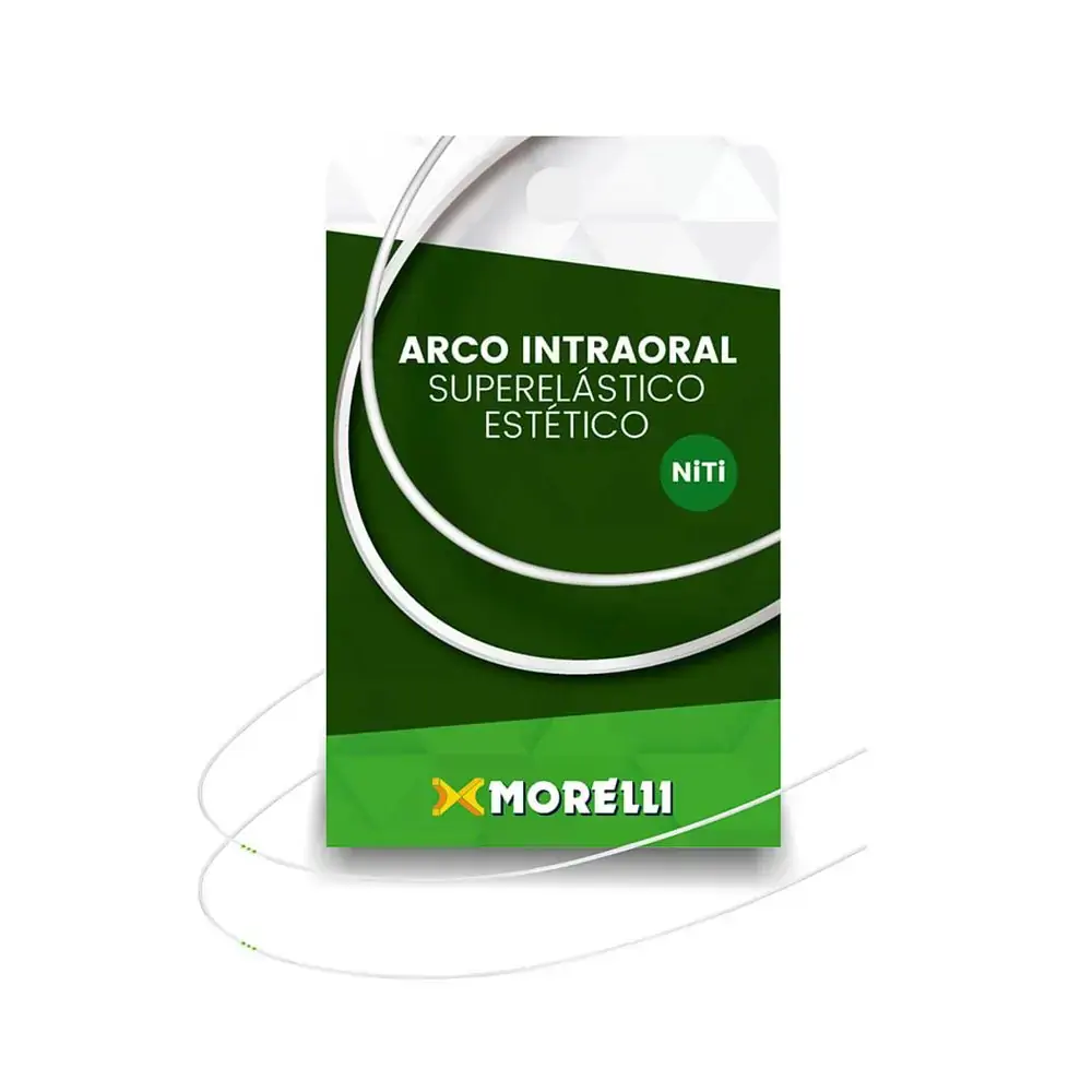 Arco Niti Estético Redondo - Morelli - Medio 0,45mm (.018) (Cód. 26.2348)