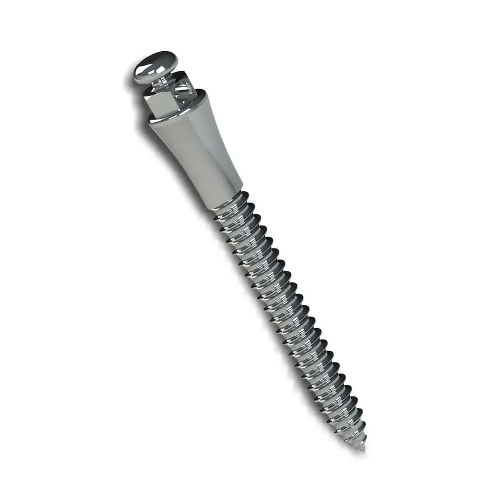 37.10.414 Mini parafuso Ortodôntico Extra radicular De Aço (compr: 14mm - Transm: 4mm - 2mm) - Morel
