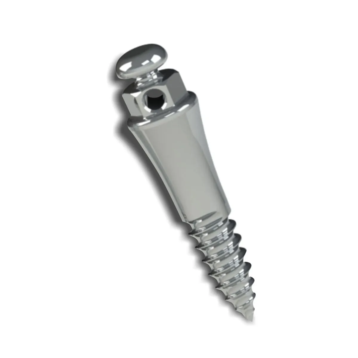 37.10.405 Mini parafuso Ortodôntico Extra radicular De Aço (Compr: 5mm - Transm: 4mm - 2mm) - Morell